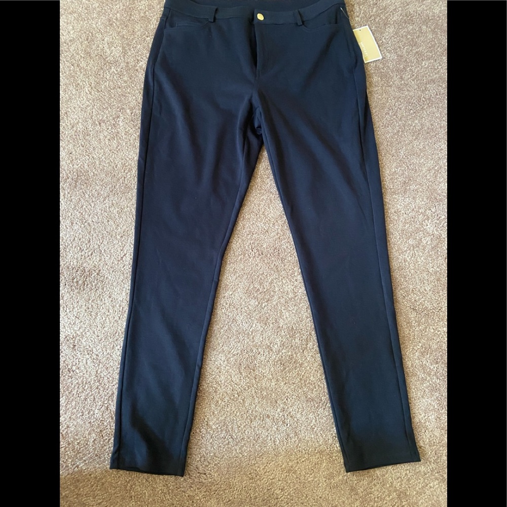 NWT NOW 10% less💙MK navy blue stretch pant/leggings